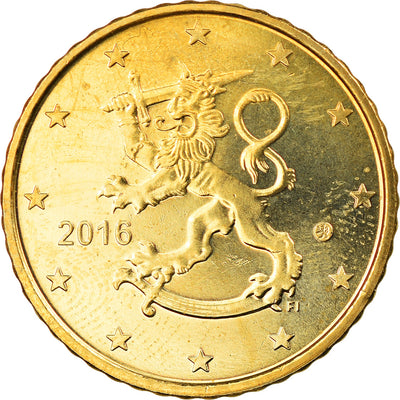 Finlande, 
            
               50 Euro Cent, 
            
               2016