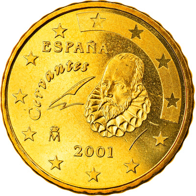 Espagne, 
            
               10 Euro Cent, 
            
               2001