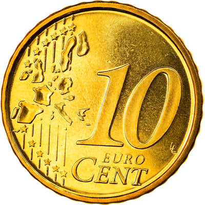 Espagne, 
            
               10 Euro Cent, 
            
               2001