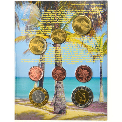 Martinique, 
            
               1 Cent to 2 Euro, 
            
               2005