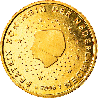 Pays-Bas, 
            
               50 Euro Cent, 
            
               2006