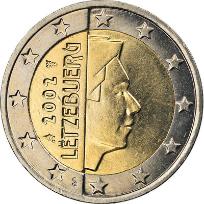 Luxembourg, 
            
               2 Euro, 
            
               2002