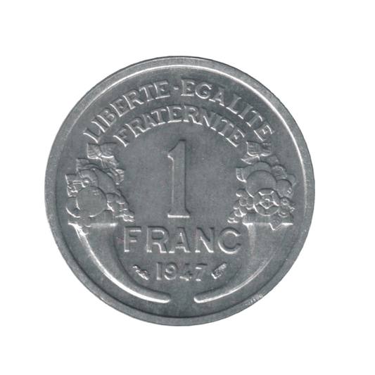 1 franc - Morlon - France - 1941-1959